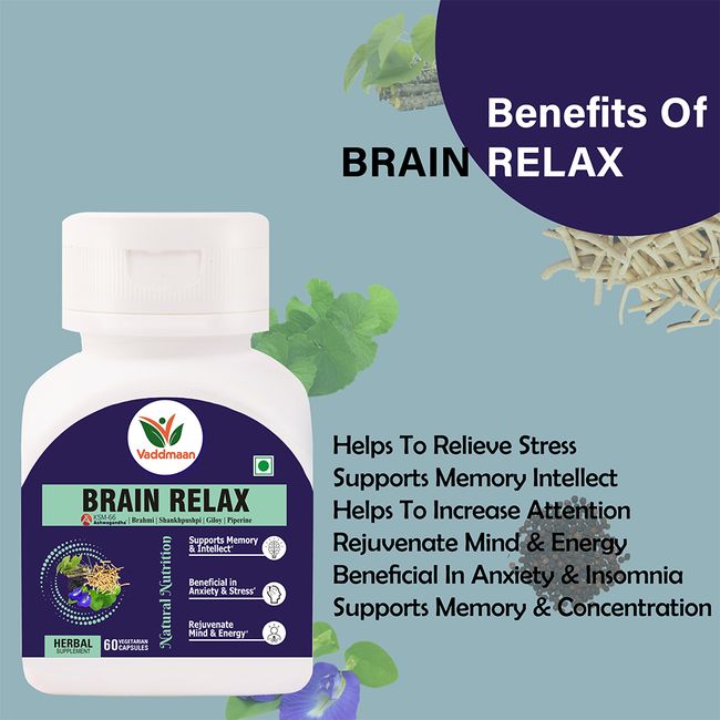 Brain Relax 60 Veg Capsules