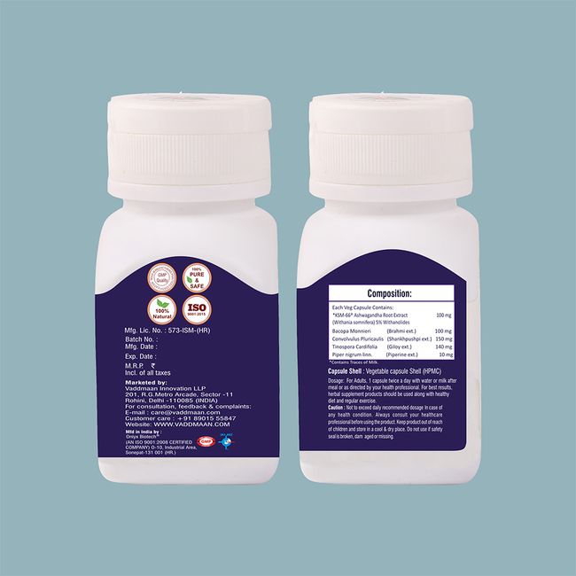 Brain Relax 60 Veg Capsules