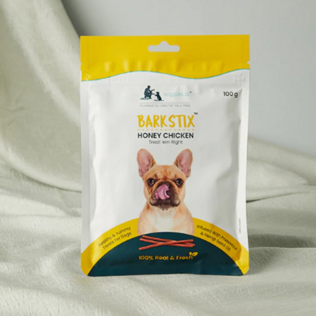 Wiggles - Barkstix™ Honey Chicken Treats 100 GM