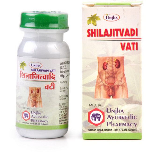UNJHA SHILAJITVADI VATI - 40 TAB
