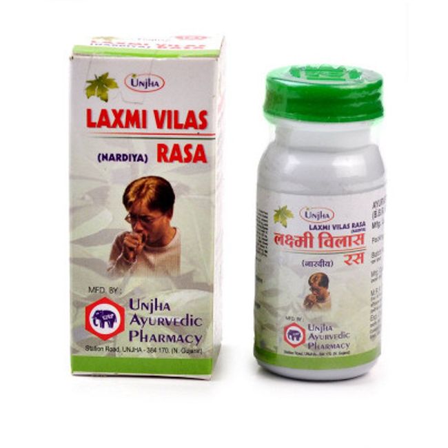 Unjha Laxmi Vilas Rasa (Nardiya) Tablet - 40 TAB