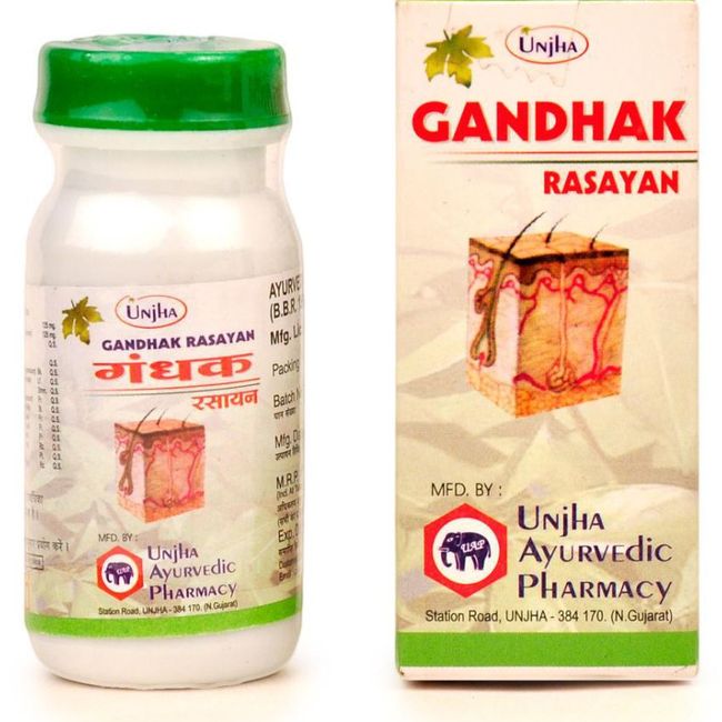 UNJHA GANDHAK RASAYAN - 40 TAB (PACK OF 2)