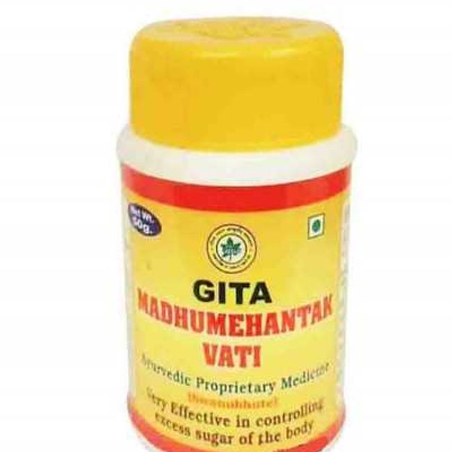 GITA BHAWAN MADHU MEHANTAK VATI (RISHIKESH)-  50 GM