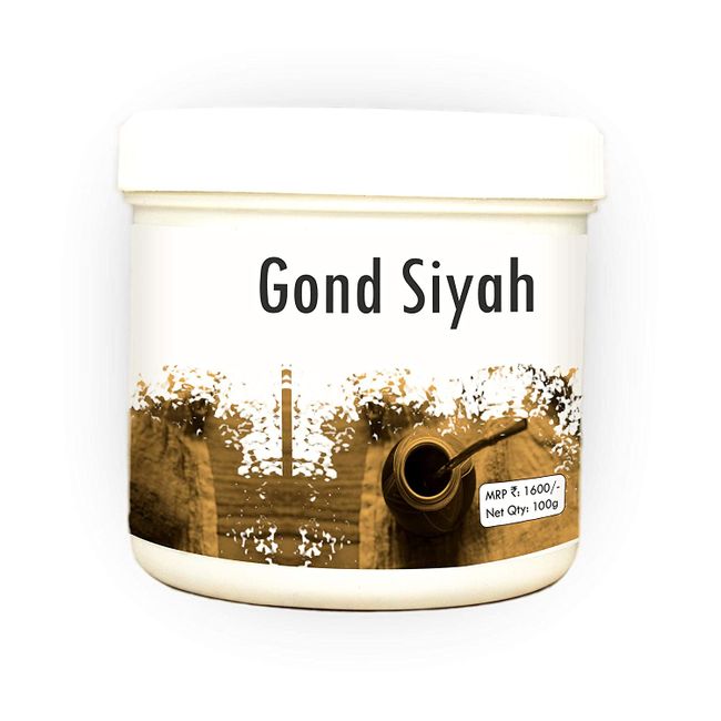 Hakim Suleman's Gond Siyah (Kala Gond) -  100 GM