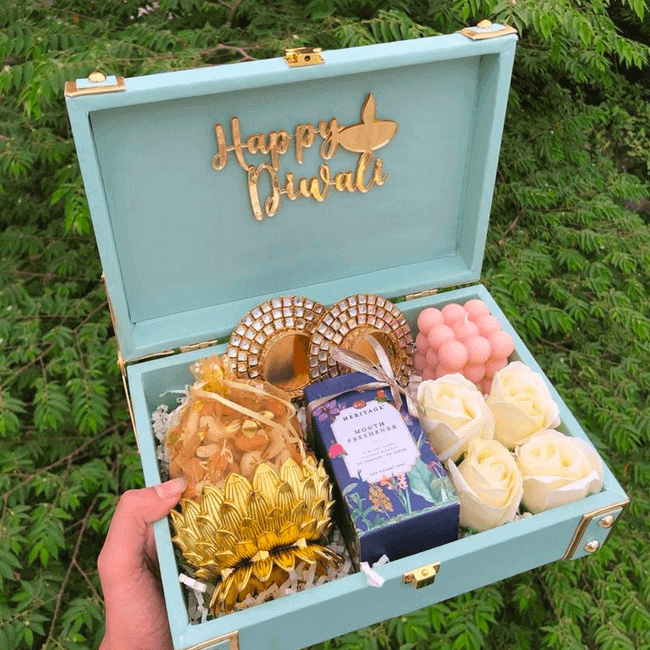 Diwali Gift Hamper in Suitcase Box