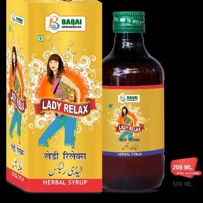 Baqai Lady Relax Syrup - 200 ML