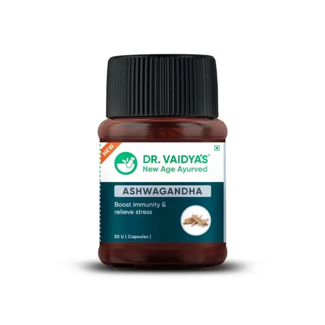 Dr Vaidya’s Ashwagandha Capsules: For Better Immunity, Energy & Sleep