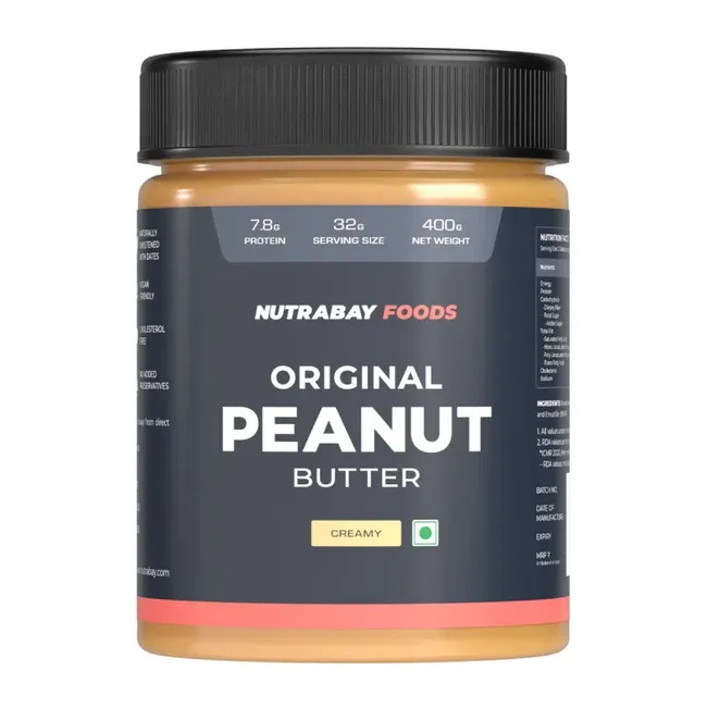 Nutrabay Original Peanut Butter (creamy) - 400 GM