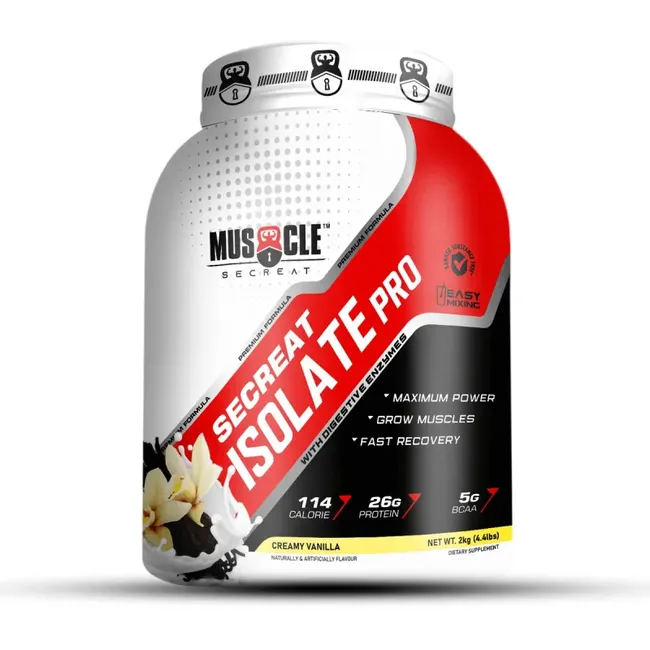 Muscle Secreat Isolate Pro Protein (2 Kg) - Creamy Vanilla