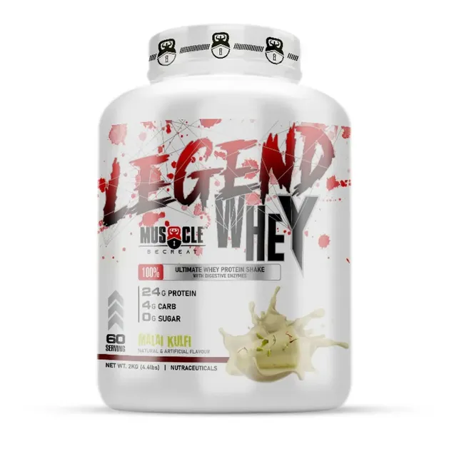 Muscle Secreat Legend Whey Protein Powder, Chocolate Brownie