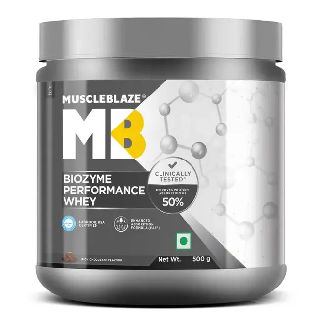 MuscleBlaze Biozyme Performance Whey Rich Chocolate