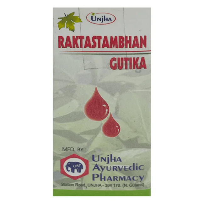 UNJHA RAKTASTAMBHAN GUTIKA - 40 TAB