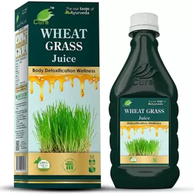 Cura Wheat Grass Juice - 500 ML