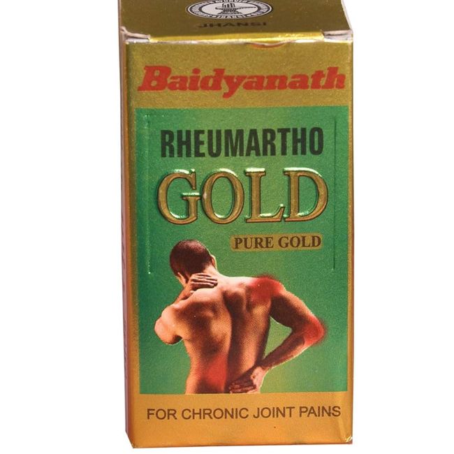 Baidyanath Rheumartho Gold Pure Gold Capsule - 30 Capsules