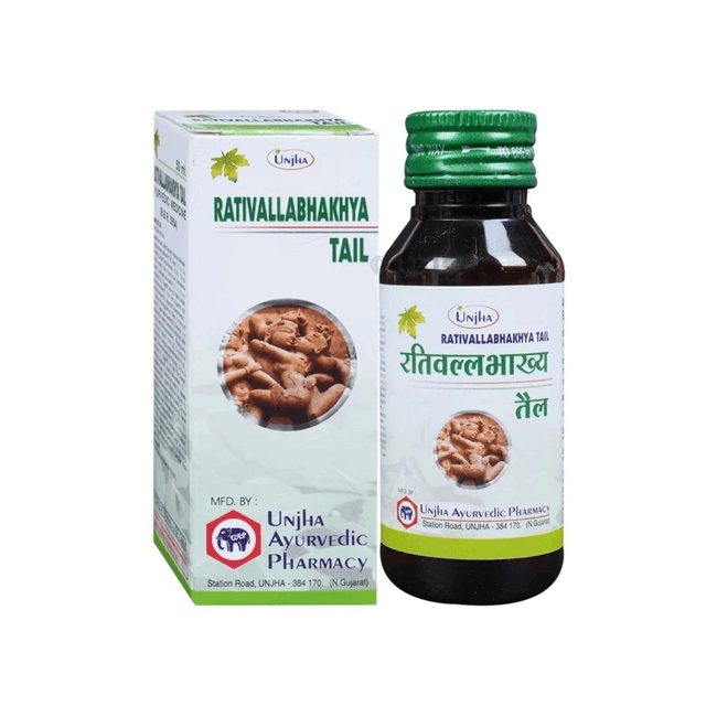     UNJHA RATIVALLABHAKHYA TAIL - 50 ML