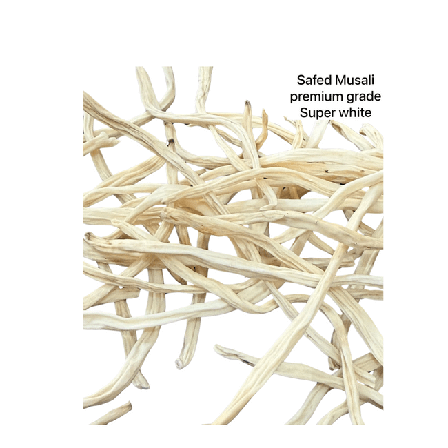 Premium Grade Safed Musli - 100 GM