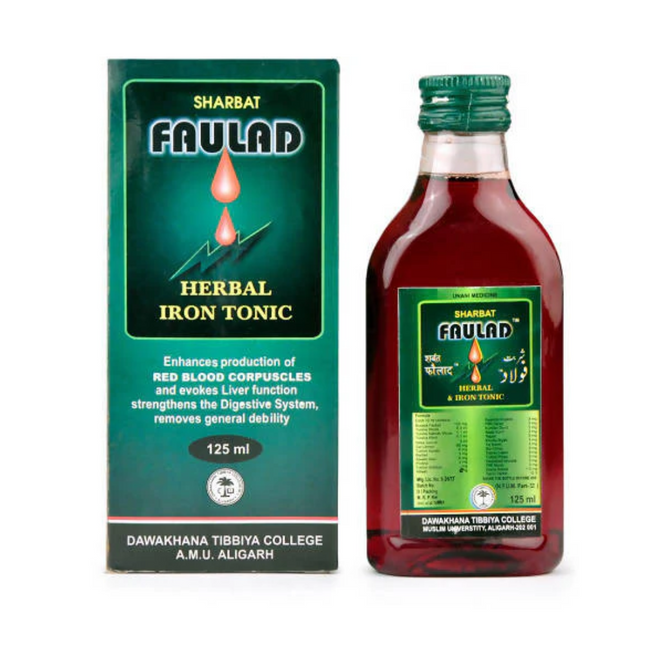 Sharbat Faulad Herbal And Iron Tonic - 200 ml