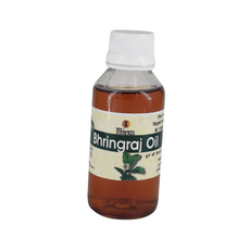 Bottle of Ashwanga Pure Castor Oil with black cap.