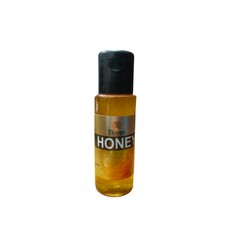 Pure honey small bottle with black cap