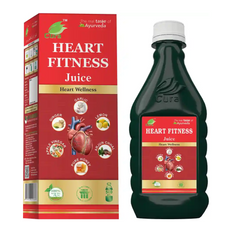 A 500 ml bottle of Heart Fitness Juice from Cura Foods